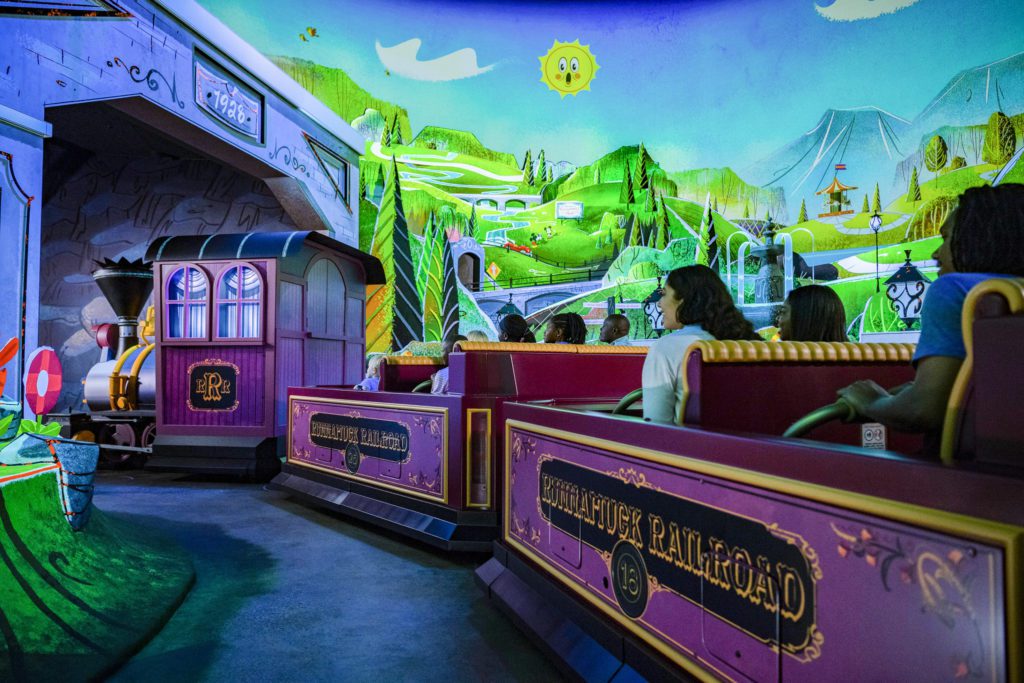 Mickey and Minnie Runaway Railway Opening Day
