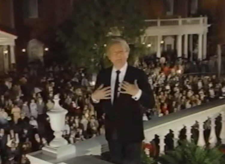 EPCOT Center Grand Opening hosted by actor-singer-comic Danny Kaye