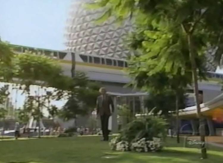 EPCOT Center Grand Opening hosted by actor-singer-comic Danny Kaye