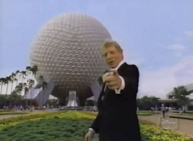 EPCOT Center Grand Opening hosted by actor-singer-comic Danny Kaye