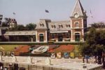 Disneyland After Dark 1963 Disneyland Entrance and Train station