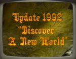 In 1992 Disney Magic Kingdom Gold Club Card Update from VHS - Update 1992 Discover a New World