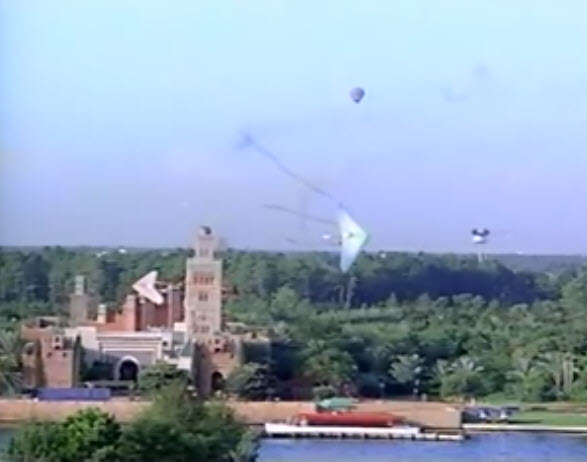 In 1992 Disney Magic Kingdom Gold Club Card Update from VHS - Update 1992 Discover a New World Epcot