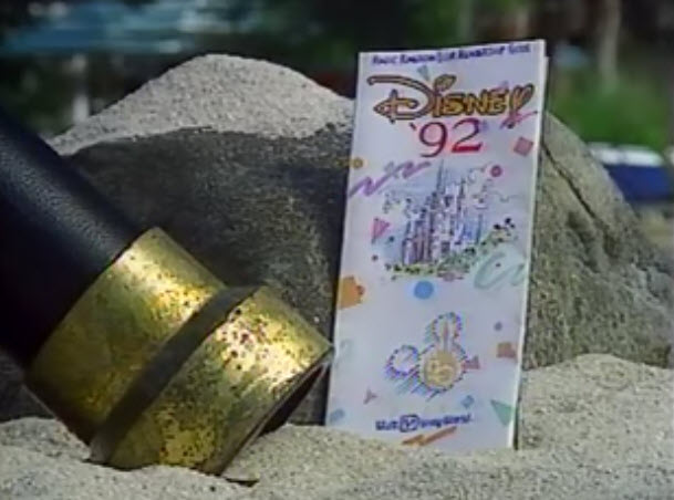 In 1992 Disney Magic Kingdom Gold Club Card Update from VHS - Update 1992 Discover a New World