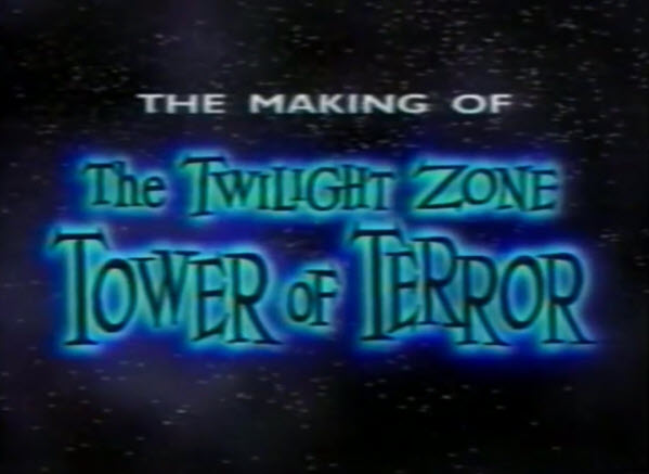 The Making of The Twilight Zone Tower of Terror Host Kirk Cameron