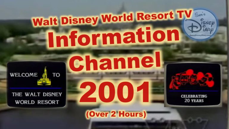 Walt Disney World Resort TV - The Information Station 2001