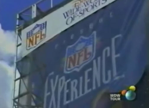 Walt Disney World Resort TV 2001 100 Years of Magic Park NFL Experience