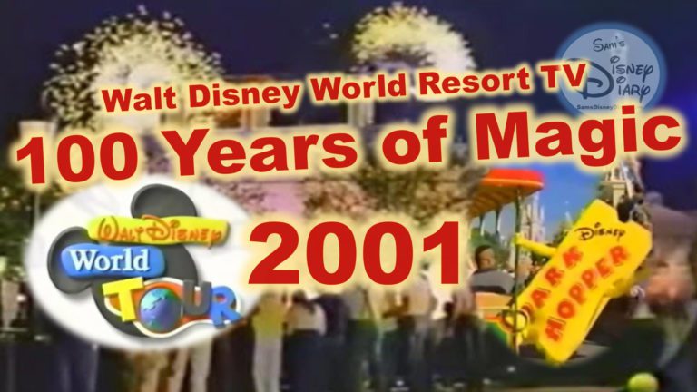 Walt Disney World Resort TV 2001 100 Years of Magic WDW Tour