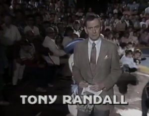 Walt Disney World Celebrity Circus 1987 Host Tony Randall