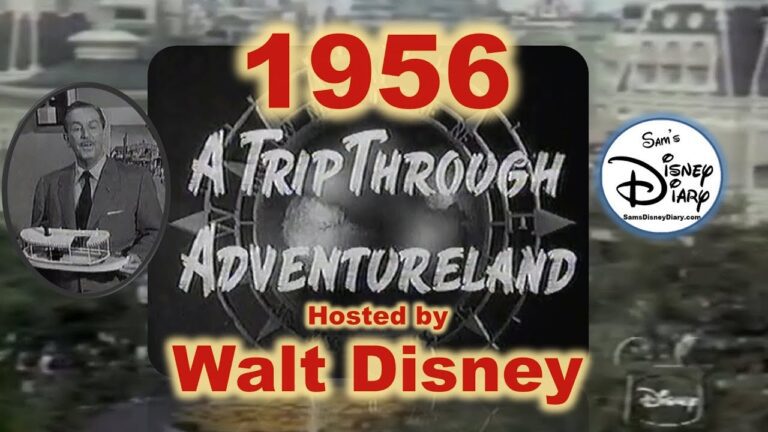 A Trip Through Adventureland | Hosted by Walt Disney | 1956 | Wonderful World of Disney | Disneyland