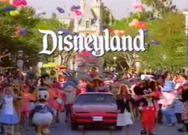 Disneyland 1986 Press Package and Park updates Disneyland give away a car every day