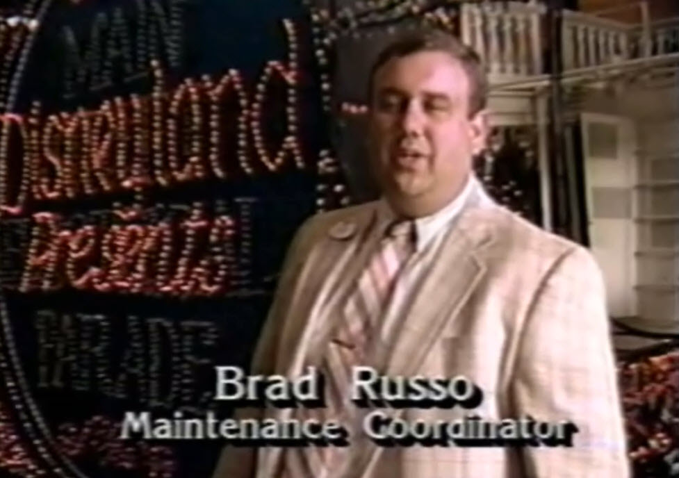 Back Stage Disney The Main Street Electrical Parade Brad Russo