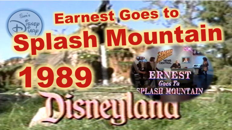 Earnest goes to Splash Mountain Disneyland