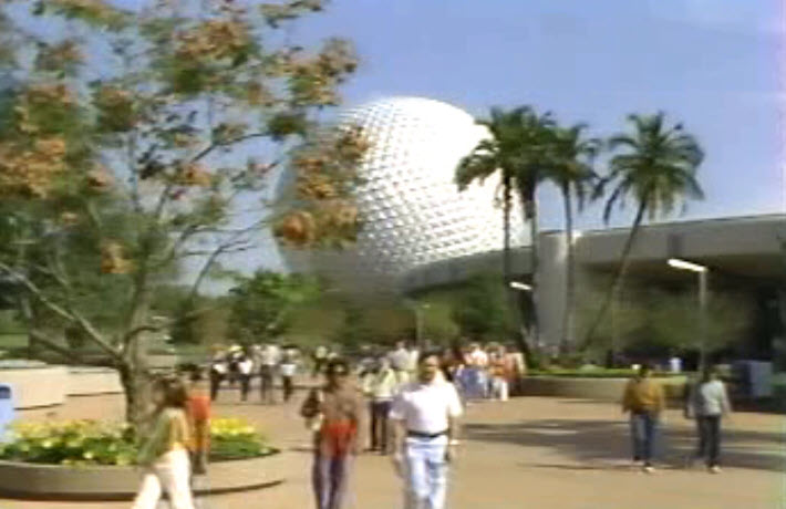 Epcot Souvenir Program 1983 From VHS