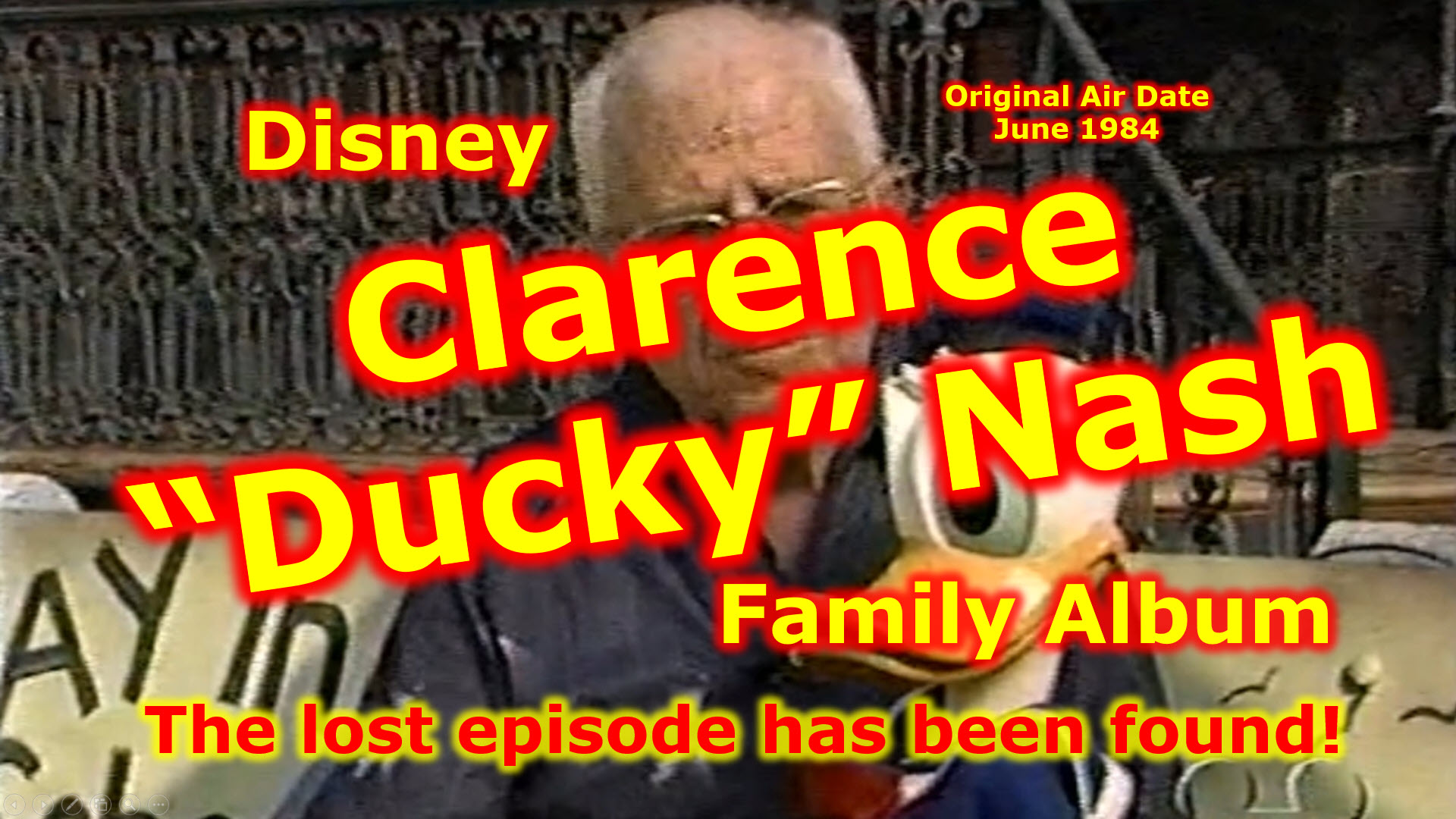 Disney Family Album Clarence Ducky Nash