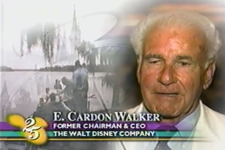 Remember the Magic, Walt Disney World 25th Anniversary Special Card Walker