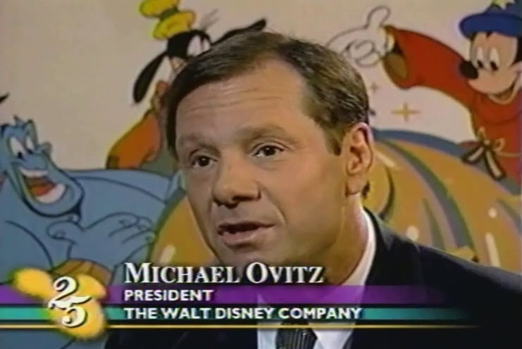 Remember the Magic, Walt Disney World 25th Anniversary Special Michael Ovitz