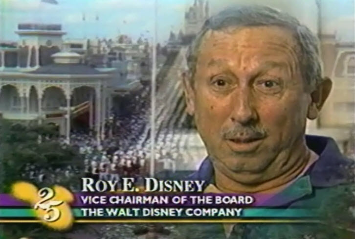 Remember the Magic, Walt Disney World 25th Anniversary Special Roy Disney
