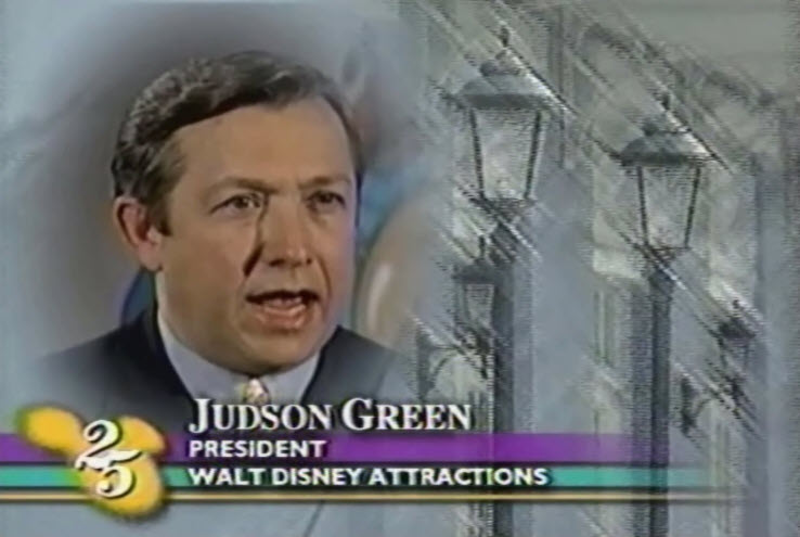 Remember the Magic, Walt Disney World 25th Anniversary Special DJudson Green