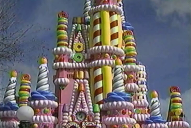 Remember the Magic, Walt Disney World 25th Anniversary Special Cinderella Castle Cake