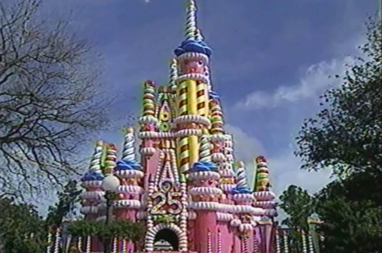 Remember the Magic, Walt Disney World 25th Anniversary Special Cinderella Castle Cake