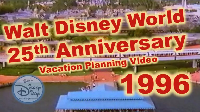 Walt Disney World 25th Anniversary Vacation Planning Video (1996)