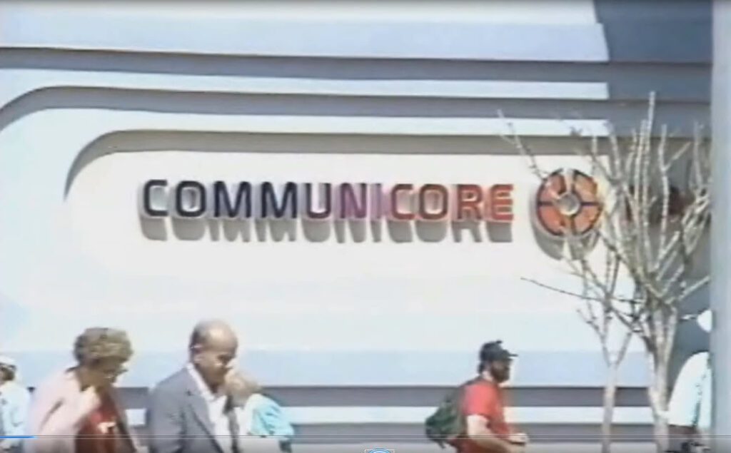 a day at Epcot 1991 Communicore