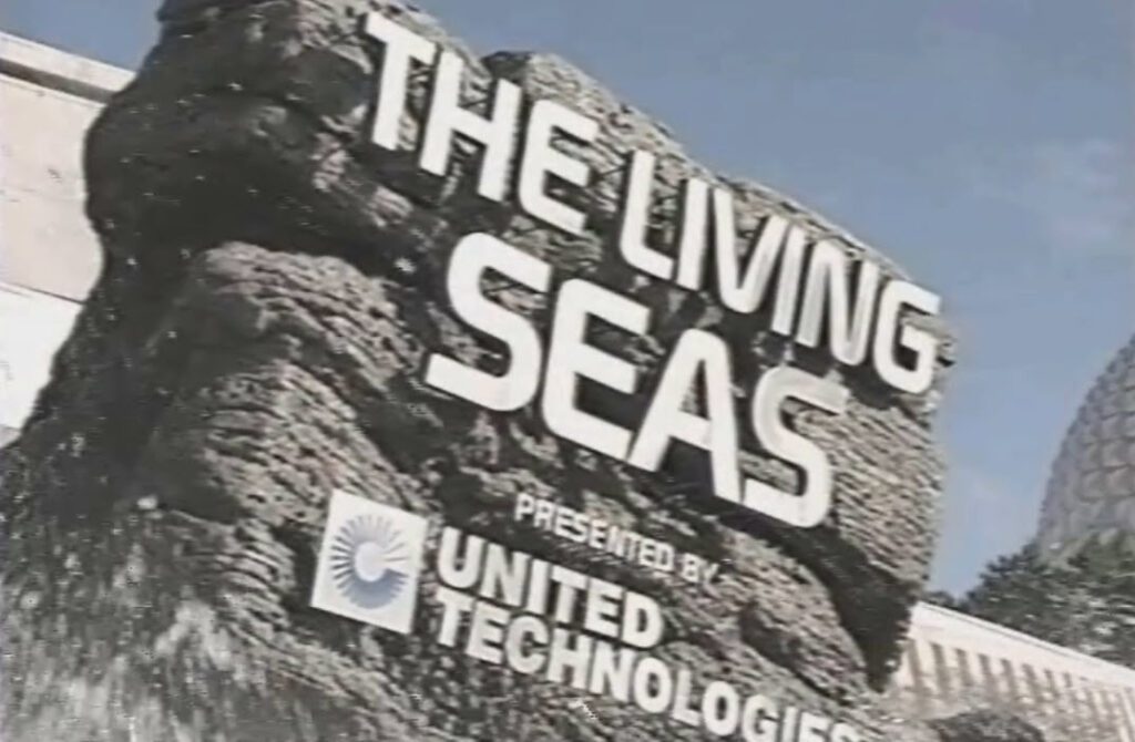 a day at Epcot 1991 the living seas