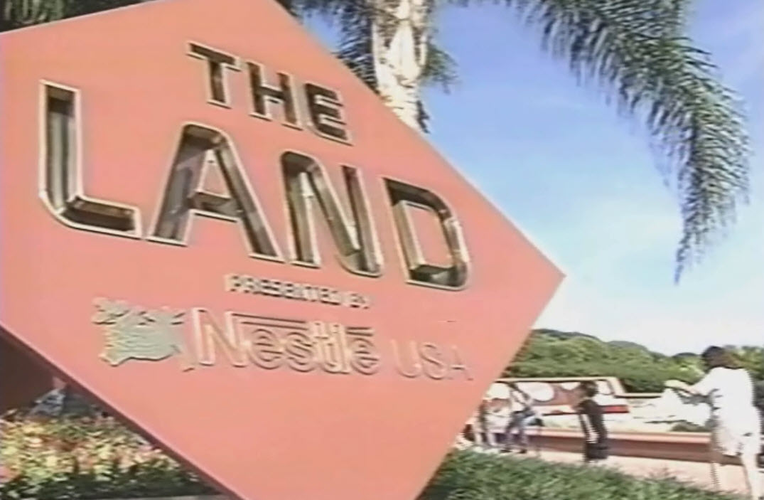 a day at Epcot 1991 The Land