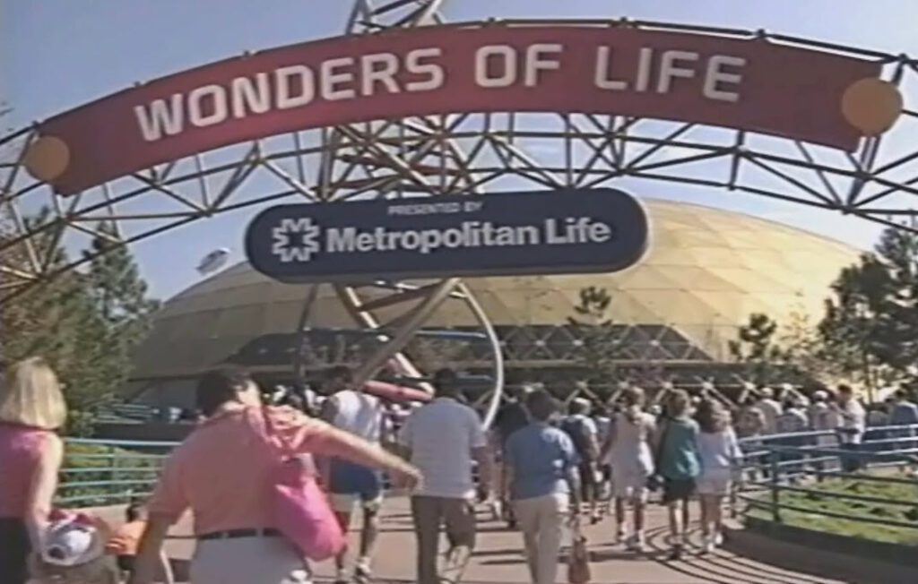 a day at Epcot 1991 Wonders of Life