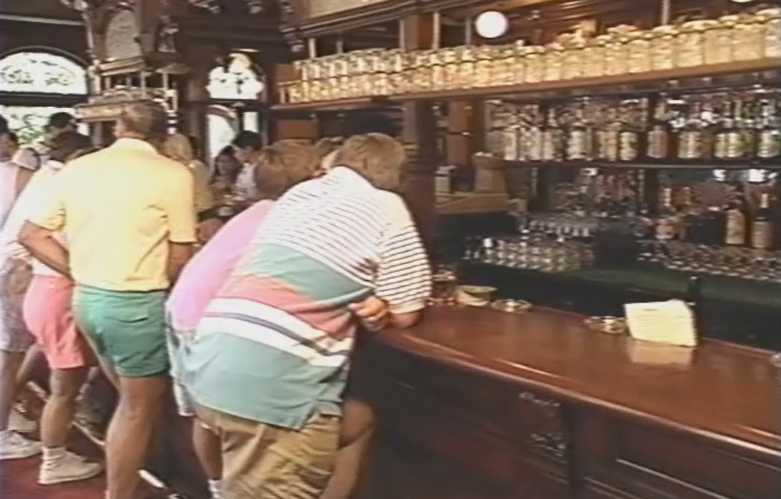a day at Epcot 1991 World Showcase
