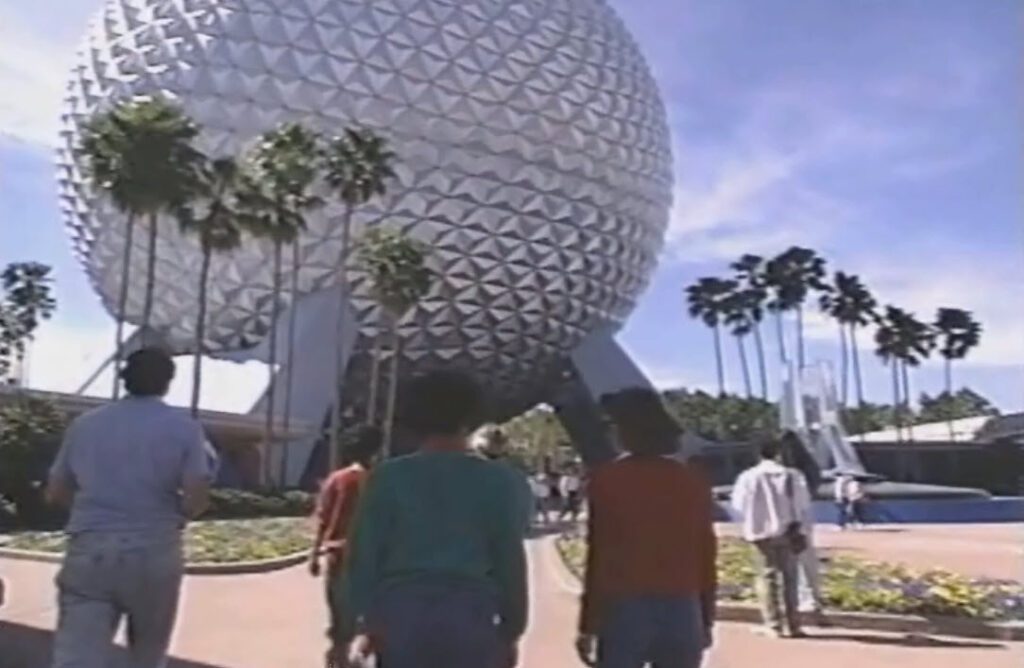 a day at Epcot 1991