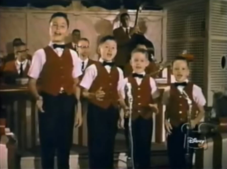 Disneyland 25th Anniversary starring The Osmond Brothers in 1961