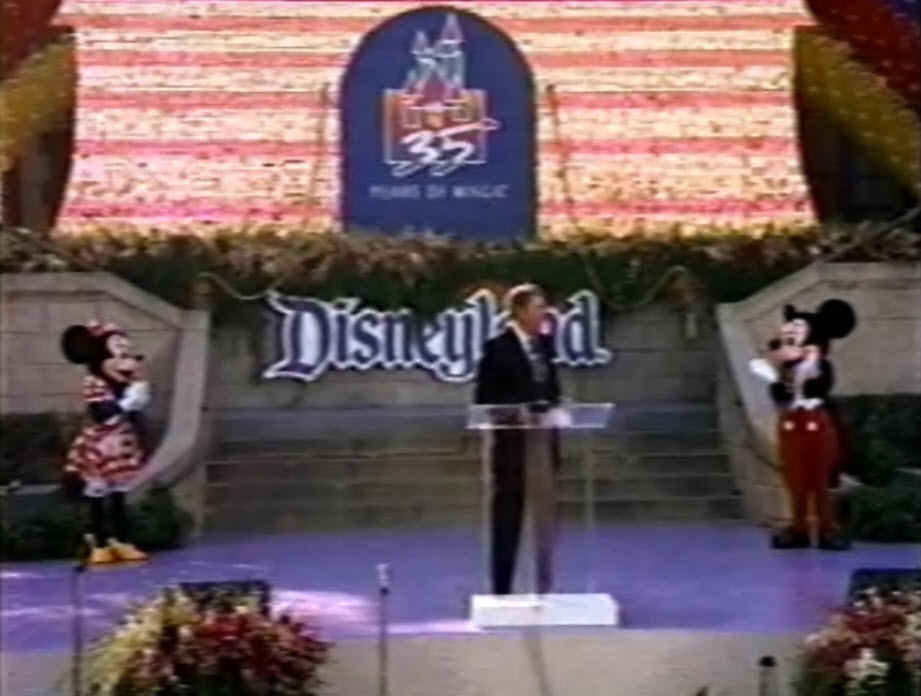 Disneyland 35th Anniversary (1990) Michael Eisner