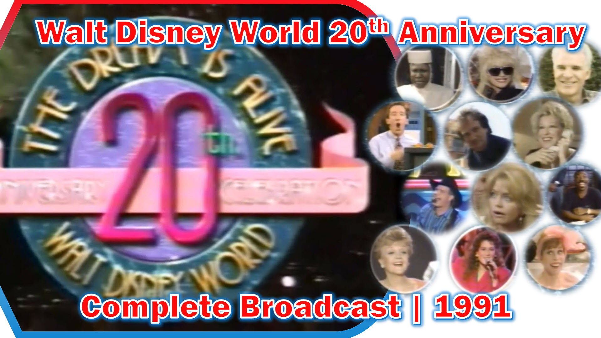 Walt Disney World 20th Anniversary | 1991 | The Dream is Alive | Carol Burnett | Garth Brooks