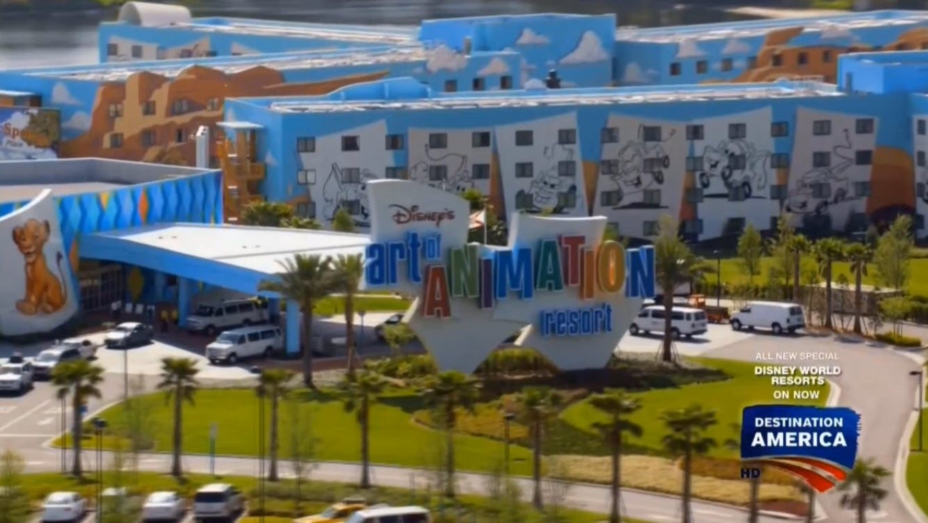 Destination America, Walt Disney World Resorts (2014)