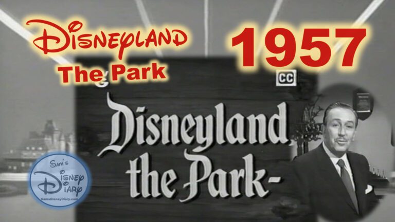 Disneyland The Park 1957