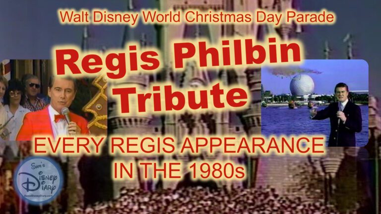 Regis Philbin Tribute (1980s Walt Disney World Christmas Day Parade Tribute)