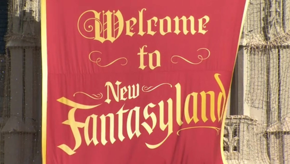 Walt Disney World New Fantasyland Opening Celebration 2012