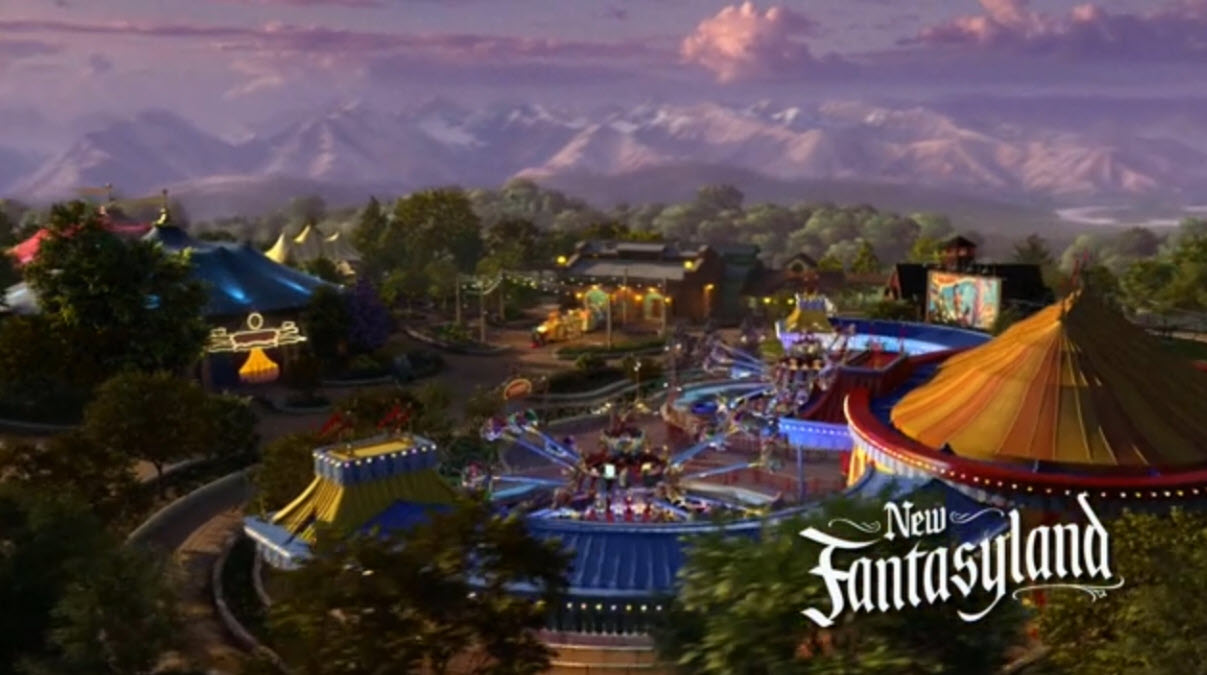 Walt Disney World New Fantasyland Opening Celebration 2012