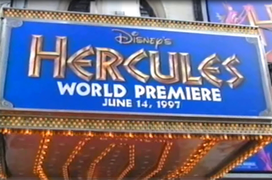 Hercules World Premier Media Coverage, New York City (1997)