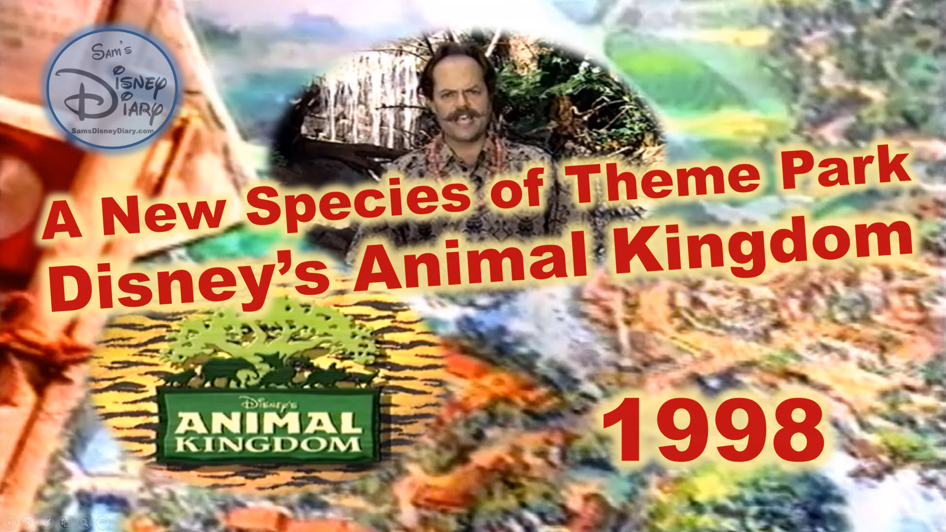 A New Species of Theme Park: Disney's Animal Kingdom (1998) - Sam's Disney  Diary