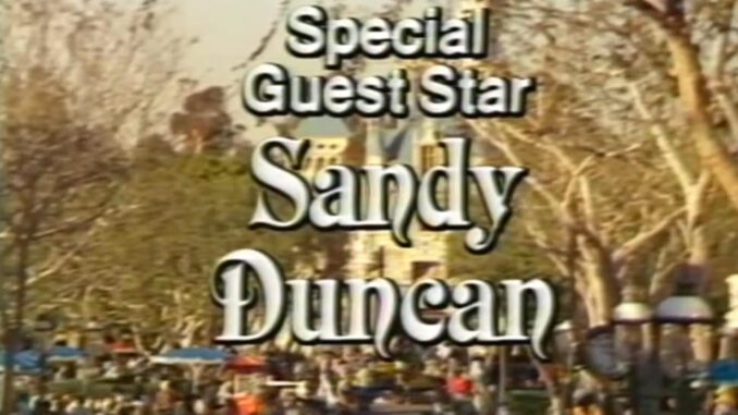 Christmas at Disneyland 1976 Sandy Duncan