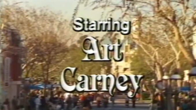 Christmas at Disneyland 1976 art Carney