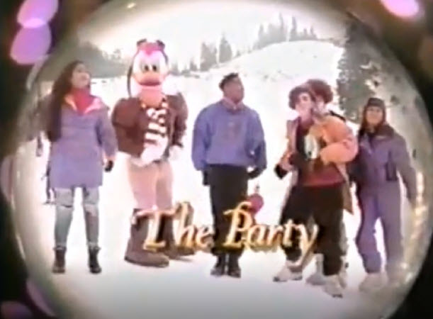 Disney Christmas on Ice (1990) The party
