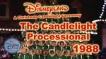 Disneyland A Christmas Candlelight Ceremony (AKA the Candlelight Processional 1988 VHS)