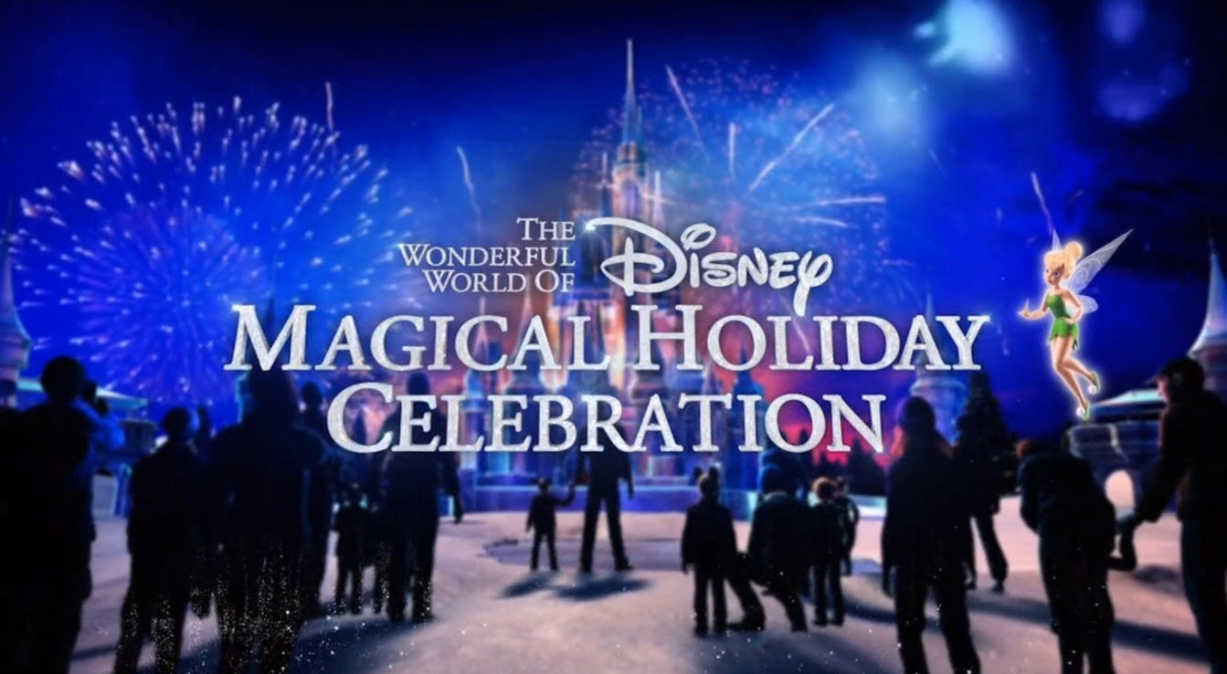 Disney Magical Holiday Celebration 2016 Julianne and Derek Hough