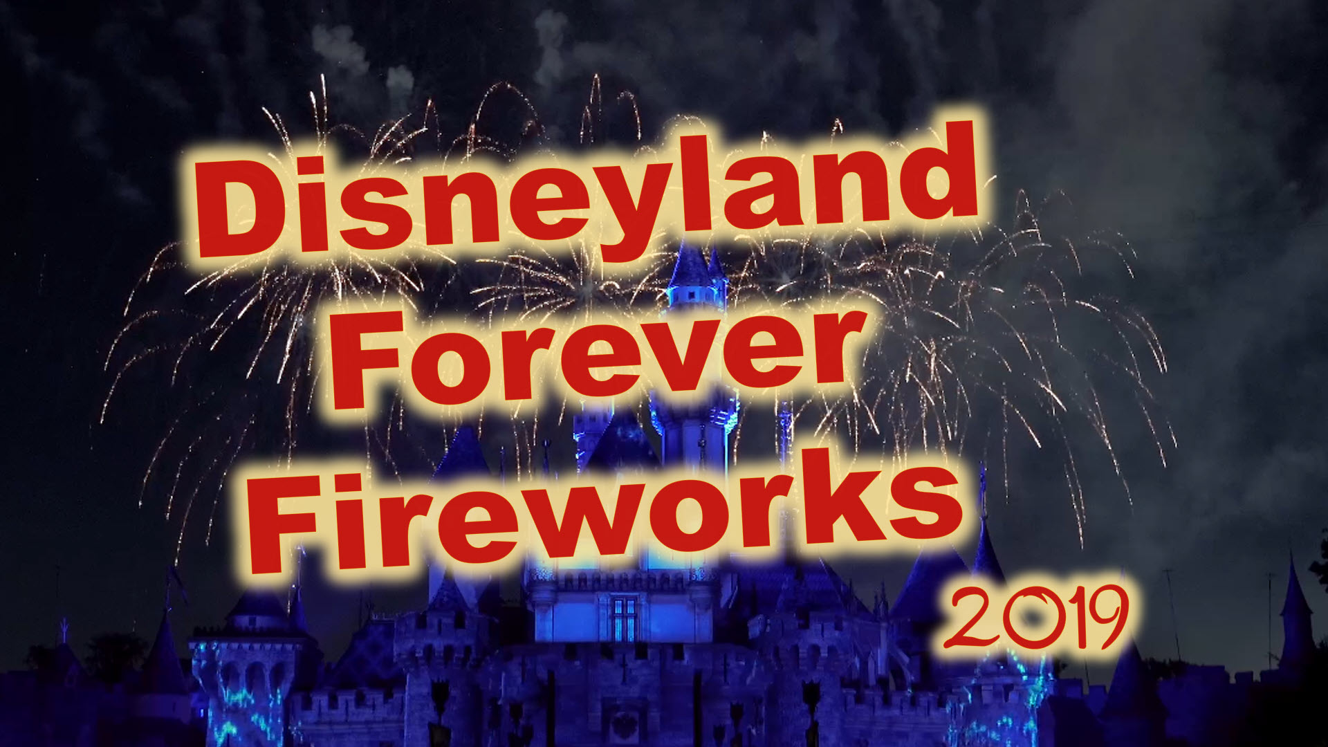 Disneyland Forever Fireworks It's a Small World Projections SamsDisneyDiary