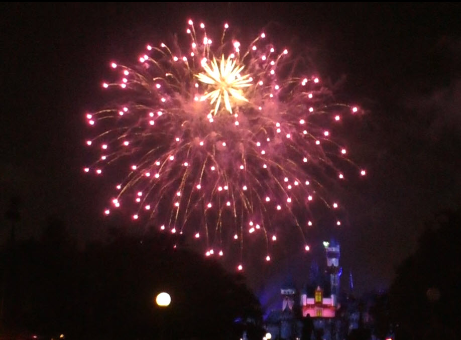 Disneyland Forever Fireworks Sleeping Beauty Castle SamsDisneyDiary