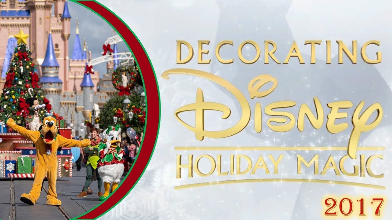 Decorating Disney Holiday Magic